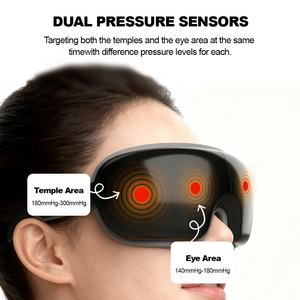 Masajeador de Ojos Inteligente con Presión de Aire de Fábrica OEM con Calor, Luz Roja, 5 Niveles Ajustables, Temporizador, Cámara Doble para Aliviar la Fatiga - Product Image 3