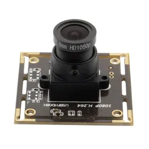 ELP UVC 1080P H.264 Webcam IMX322センサー低光カメラモジュールUSB、2.8mmレンズ付き自動運転関連アプリケーション用