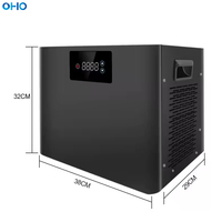 OHO Nouvelle Conception Machine de Refroidissement d'Eau pour Bain de Glace Sportif avec Moteur et Pompe, Refroidisseur de Récupération pour Bain de Glace avec Filtre 2/3hp