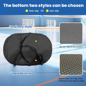 調節可能な屋外用楕円形ムーンプレイスタジアムシートチェア、背もたれ付きポータブル折りたたみ式、屋外家具用 - Product Image 2