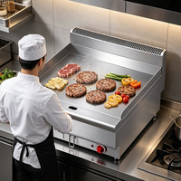 JUSTA Tischgrill 10kW Erdgas/LPG/LNG Edelstahl Kommerzieller Holzkohlegrill für Restaurant Fast-Food BBQ Catering