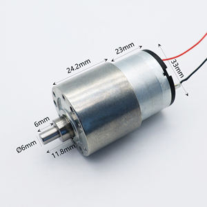 10 RPM <span class=keywords><strong>DC</strong></span> 기어드 모터 12V/24V 520 33mm 전동 모터 기어 모터 - Product Image 2