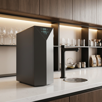 Distributeur d'eau RO 3-en-1 sous évier avec filtration 600G, eau glacée, eau chaude, compresseur et UV