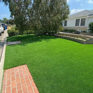<span class=keywords><strong>Gazon</strong></span> <span class=keywords><strong>synthétique</strong></span> personnalisé de haute qualité 30 mm 40 mm pour jardin, aménagement paysager, football, cricket, vente en gros, pelouse artificielle - Product Image 3