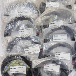 KEYENCE OP-88086 M12 to <b>RJ45</b> Ethernet Extension <b>Cable</b> 2m for FD-G Series Clamp-on Gas Flow Meter OP 88086 - Product Image 6