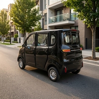 Quadricycle électrique chinois à basse vitesse, 4 places, mini-voiture électrique pour usage quotidien en ville