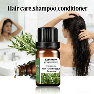 Huile essentielle pure <span class=keywords><strong>de</strong></span> <span class=keywords><strong>romarin</strong></span> pour les soins capillaires, fabrication <span class=keywords><strong>de</strong></span> shampooings et d'après-shampoings, matière première <span class=keywords><strong>de</strong></span> haute qualité - Product Image 1