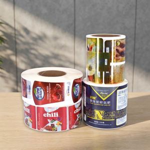 100% Waterproof Tear Resistant <b>Vinyl</b> Stickers, Custom Printed <b>Self</b> <b>Adhesive</b> <b>Vinyl</b> <b>Roll</b> Labels for Packaging and Brand Logo - Product Image 6