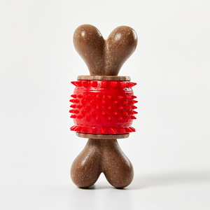 Jouets pour animaux de compagnie, jouet à mâcher pour chien en caoutchouc naturel indestructible et en nylon, pour les chiens agressifs, jouets interactifs pour animaux de compagnie - Product Image 3