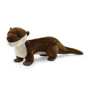 売れ筋かわいい祈るカワウソ人形新しいスタイルの工場卸売立っているカワウソぬいぐるみ - Product Image 4