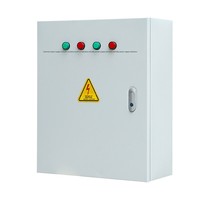 Boîtier de distribution triphasé à quatre fils pour compteur, étanche pour extérieur, en acier laminé à froid pour chantier