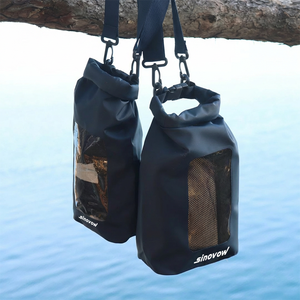 Bolsa Seca de PVC con Soporte OEM, Material de PVC Resistente, Bolsa Flotante Impermeable para Natación, Camping, Senderismo y Mochila - Product Image 6