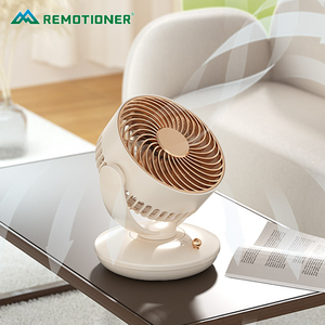 Kepala goyang 3 kecepatan, kipas pendingin udara kecil portabel Desktop USB dapat diatur - Product Image 4