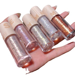 Fard à paupières liquide couleur menthe noire avec finition <span class=keywords><strong>film</strong></span> polarisé scintillant effet goutte d'eau - Product Image 5