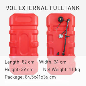 Ống dẫn nhiên liệu gia cố & bình nhiên liệu ngoài 55L/60L/90L/120L có cảm biến điện tử cho động cơ ngoài borda Tohatsu/Honda/Mercury/Johnson - Product Image 5