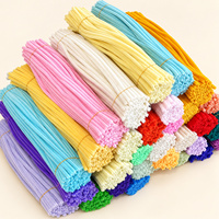 Pipe Cleaners 30cm Chenille Stems for DIY Crafts Flower Making Bouquet Decorations Bulk Wholesale Supply 104 character