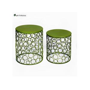 Métal arbre De Noël bougeoir bougeoirs bon marché Bleu Clair Métal Bougeoir Personnalisé En Gros Mat - Product Image 2