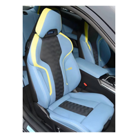 Juego de Reequipamiento Interior Personalizado de Fábrica que Incluye Acolchado de Espuma para Asientos, Fundas de Cuero y Piezas de Estilización para BMW Serie G14 G20 G30 G80 G82 M
