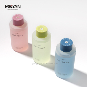 Mypack 280ml 350ml 450ml sang trọng da lộn cảm ứng mềm HDPE dầu gội và điều hòa Sữa tắm xà phòng lỏng chai với máy bơm - Product Image 6