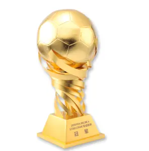 Трофей, металлический американский футбольный трофей, металлический шарообразный трофей