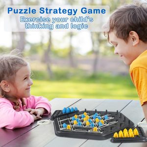 Nouveaux <span class=keywords><strong>jeux</strong></span> <span class=keywords><strong>de</strong></span> tendance Portable <span class=keywords><strong>jeux</strong></span> <span class=keywords><strong>de</strong></span> société interactifs Sports <span class=keywords><strong>de</strong></span> plein air jouets famille fête chaîne Triangle jeu d'échecs pour les enfants - Product Image 4