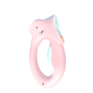 Correa electrónica portátil para perros, suministros de entrenamiento para mascotas, recargable, automática, color rosa - Product Image 1