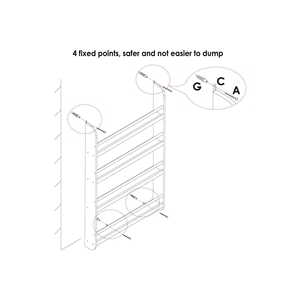 Modern Children Nursery Hanging <strong>Wall</strong> Mounted Floating Storage Rack Kid Bookcase Book Shelf, Kid <strong>Bookshelf</strong> - Product Image 5