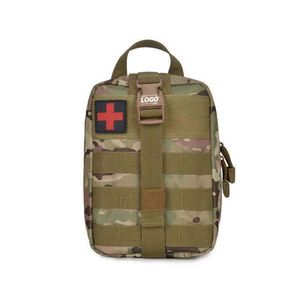 Bolsa de Primeros Auxilios Táctica MOLLE Personalizada, Bolsa Médica Desmontable - Organizador Duradero y Compacto - Product Image 1