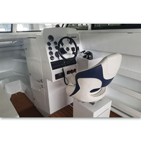 Bateau de pêche en mer fermé de 9,6 m (30 pieds) avec moteur hors-bord diesel, en aluminium, à vendre à Tonga