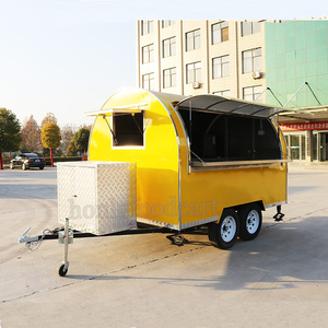 <span class=keywords><strong>Remorques</strong></span> de restauration ronde de fabrication chinoise, conformes aux normes américaines, chariots de restauration usagés, foodtruck, remorque à beignets, kiosque américain à vendre - Product Image 2