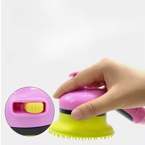 Le pommeau de douche de Massage de dispositif de bain d'animal familier en plastique professionnel de Silicone inclut le shampooing d'animal familier <span class=keywords><strong>pour</strong></span> des accessoires de robinet de salle de bains de <span class=keywords><strong>chien</strong></span> de chat - Product Image 2