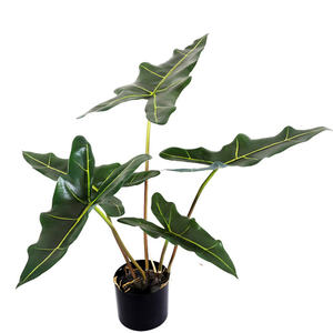 Feuilles d'<span class=keywords><strong>Arum</strong></span> Artificielles Bonsaï Fée <span class=keywords><strong>Arum</strong></span> Paysage Tropical Plantes Maison Bureau Jardin Décoration de Style Nordique - Product Image 3