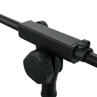 RQSONIC MS146 Nouvelle Arrivée Support de Microphone Sans Fil Robuste de Type Trépied Réglable pour Scène