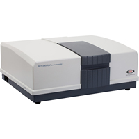 Spectrophotomètre UV-Visible de Haute Précision 0,015%T à Faible Éclairement Latéral 1600L/mm avec Photomètre à Réseau Holographique