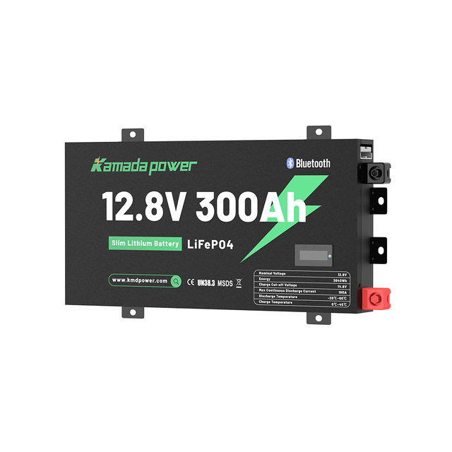 61mm Slimline 12V LiFePO4 Battery 100Ah-300Ah for Ute Canopy & 4x4 | Ultra Thin Deep Cycle Lithium Battery Pack for Tight Spaces