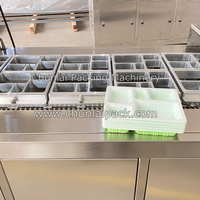 Machine de scellage automatique multifonction Chunlai BG-2 pour boîtes à lunch, boîtes à sandwich, canettes et bouteilles de boissons