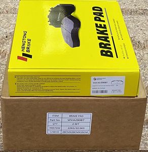 Piezas de freno para camiones pesados más vendidas, pastillas de freno de larga vida útil WVA 29087 compatibles con camiones Actros y Howo - Product Image 5