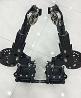 Bras de support universel en métal réglable et portable pour machine Smith, rack à squats, équipement de fitness, tube carré de 3 pouces
