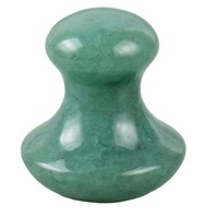 Jade Gua Sha Massage Pierre Champignon Forme À La Main Corps Naturel Dos Guasha Feng Shui Poli Étanche