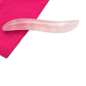 Varitas curativas de Yoni de cristal de cuarzo rosa, varitas de masaje de Yoni de piedra Natural, consoladores de cristal Yoni <span class=keywords><strong>Sexy</strong></span> para mujer - Product Image 4
