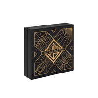 Carton personnalisé vente en gros jeu de dés de luxe emballage cadeau papier rigide avec mousse EVA velours insertion couvercle et boîte de Base