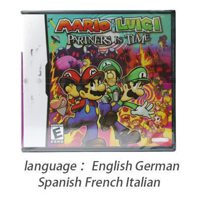 marioed & Luigi: Partners in Time black