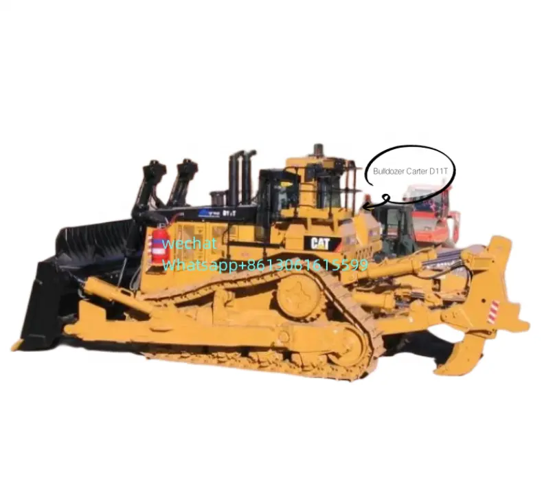 Bulldozer CAT D11T Bekas Asli AS Caterpillar Cat D9R D9N D9T D10 D11 Bulldozer untuk Dijual
