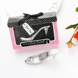 Creative Cinderella High Heel Shoe Wine Bottle Party Wedding Favors Gift Boxed wedding decoration