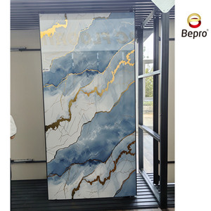 Panneau UV en PVC de conception en marbre de 3mm pour la <span class=keywords><strong>décoration</strong></span> intérieure de la <span class=keywords><strong>maison</strong></span> - Product Image 1