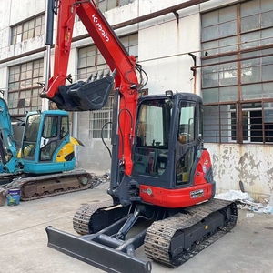 Mini-excavatrice Kubota 155 d'occasion du Japon, 5 tonnes, petite pelle, moteur Kubota d'origine, pour travaux de jardinage, de municipalité et de construction de canalisations. - Product Image 2