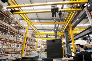 نظام رافعة علوي معلق بالطن من مصنعي رافعة خفيفة ثابتة قائمة بذاتها - Product Image 2