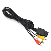 Câble RCA AV de haute qualité pour GameCube pour 64 Super Famicom Accessoires d'équipement de jeu
