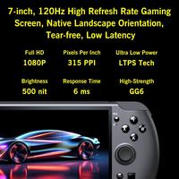GPD WIN 5 PC de Juegos Portátil AMD Ryzen AI Max+ 395 Pantalla Táctil de 7 Pulgadas 120Hz 32GB RAM 2TB SSD Windows 11