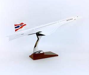 Penjualan paling laris pabrik 47cm 1/124 bahan Resin Inggris Airways Concorde ornamen Model supersonik - Product Image 3